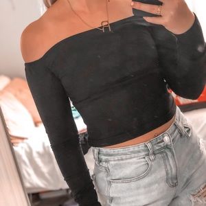 Off the shoulder top